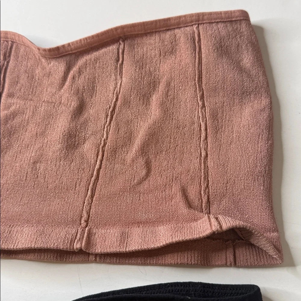 Free People Strapless Bandeau Bralettes (2) Medium / Large